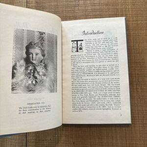 American Dolls Ruth Freemen First Edition 1952 Hardcover Illustrated 50s Vintage